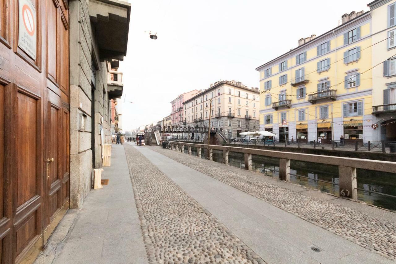 Studio Alzaia 54 Navigli Milano Eksteriør billede